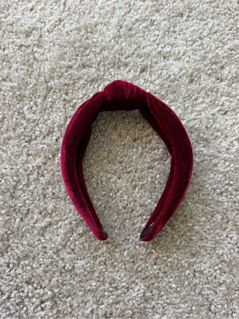 Slim Red Velvet Lele Sadoughi Headband